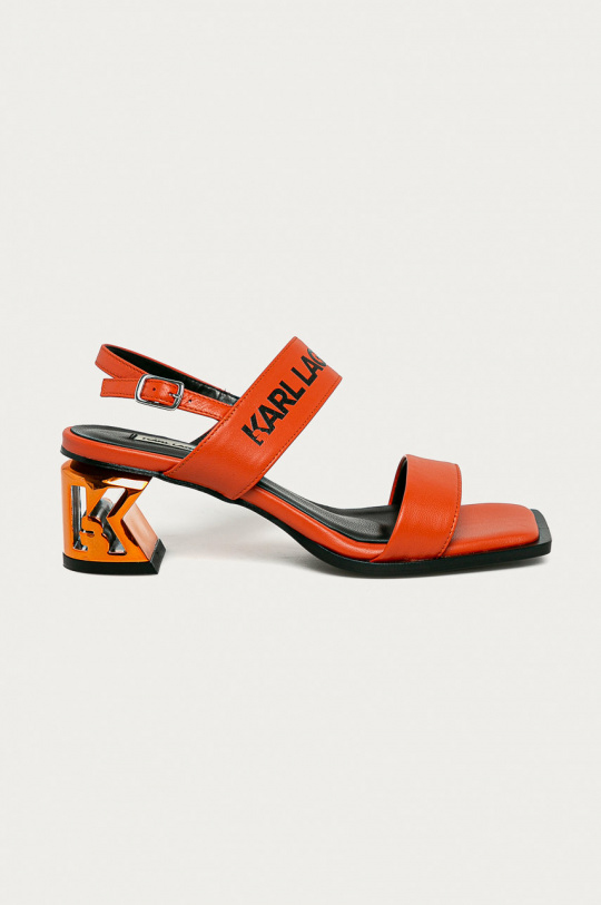 Sandalias de la marca Lagerfeld Calzado color Naranja para mujer