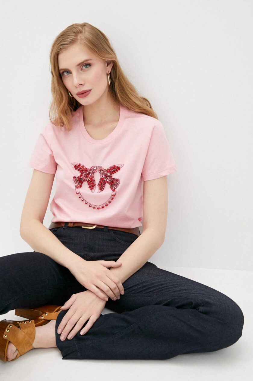 Camiseta de la marca Pinko Rosa
