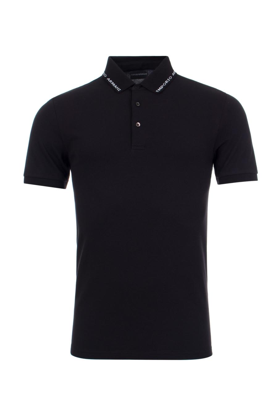 Polo de la marca Emporio Armani Negro