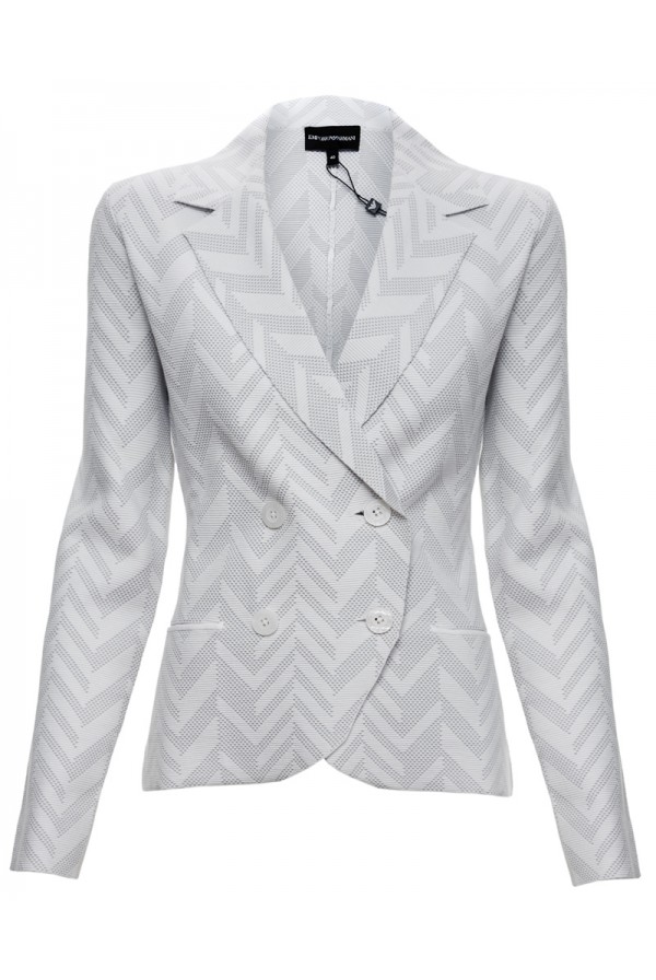 Americana de la marca Emporio Armani Blanco