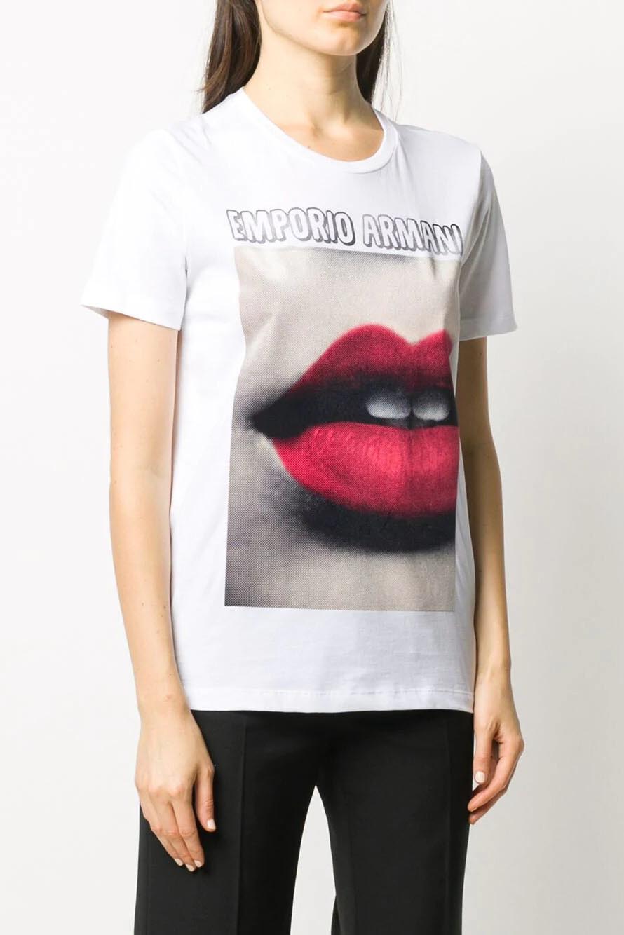 6H2T7S2J53Z Camiseta de la marca Emporio Armani Blanco