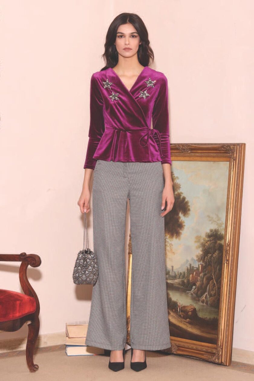 Camisa de la marca QGuapa Milano Lila