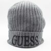 AM8724-WOL01-2 Gorro de la marca GUESS ACC Gris