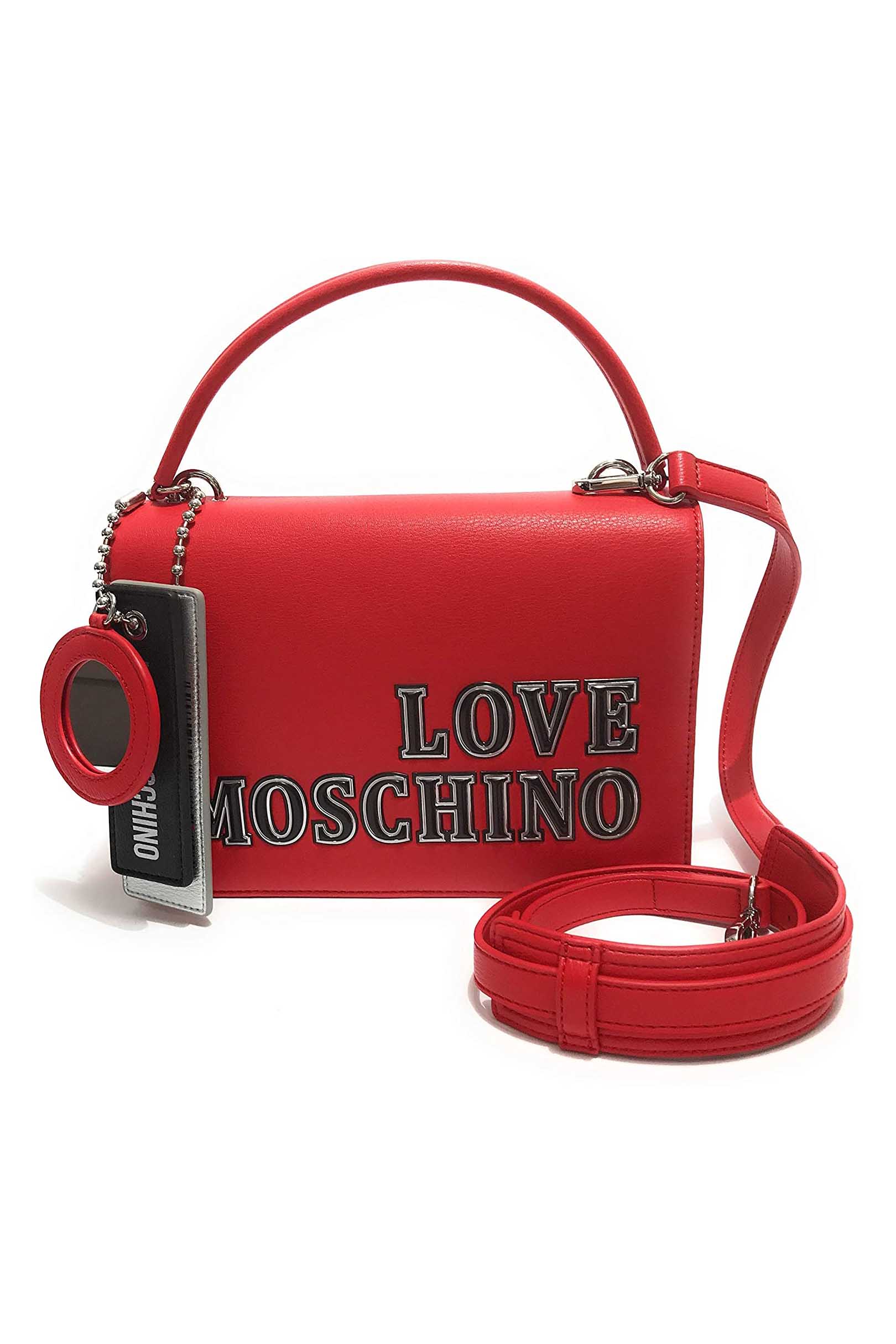 social Preservativo Simpático Bolso de la marca Love Moschino Accesorios de color Rojo para mujer