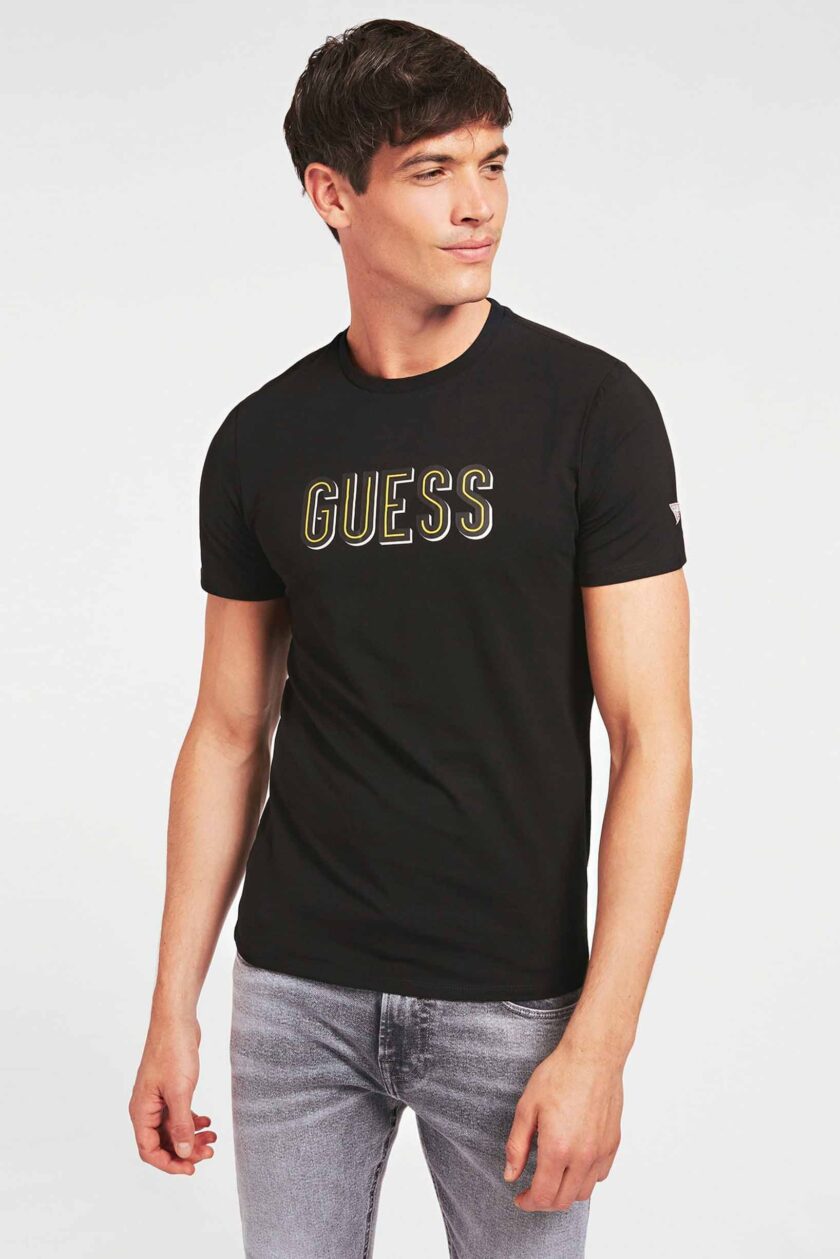 Camiseta de la marca Guess Jeans Negro