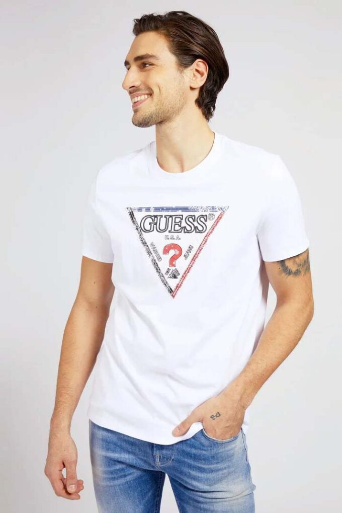 Camiseta para hombre de Guess Jeans – M1RI72K8FQ1