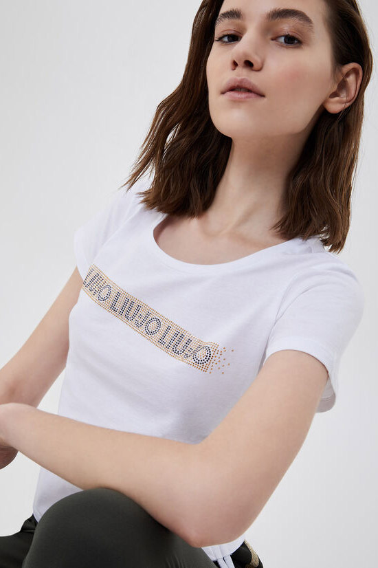 Camiseta de la marca Liu·Jo Blanco para mujer