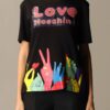 Camiseta de la marca Love Moschino Negro