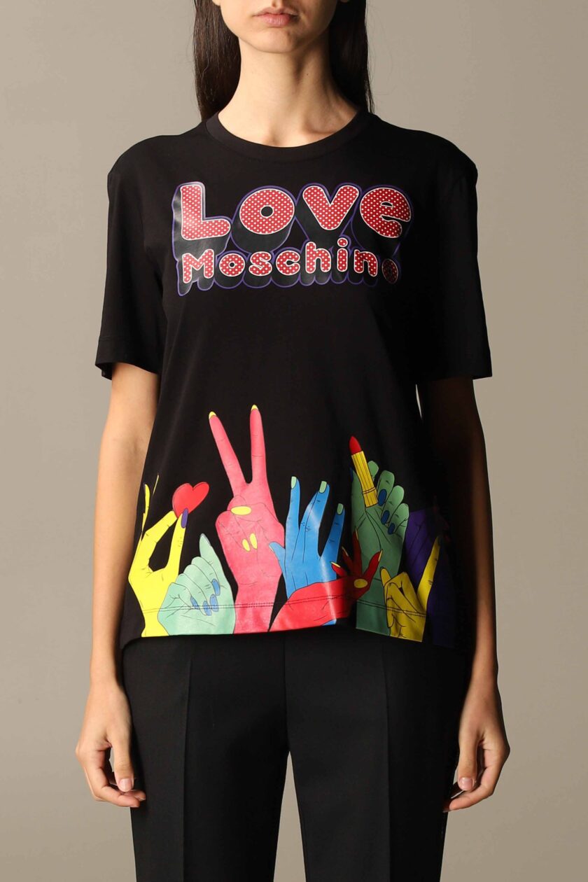 Camiseta de la marca Love Moschino Negro