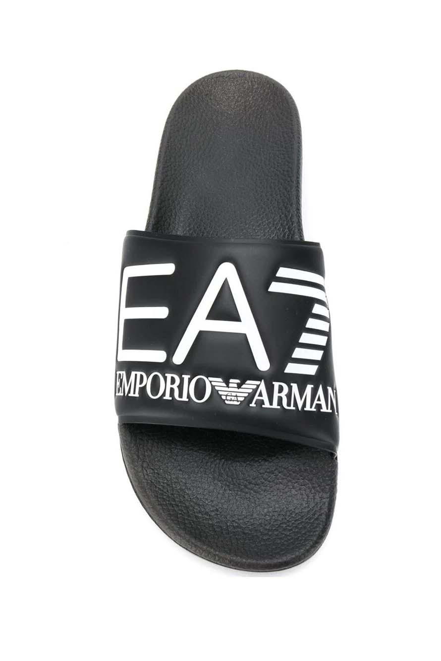 Chanclas de la marca EA7 Calzado color Negro para hombre