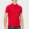 2118041P461-ro Polo de la marca EA Underwear Rojo