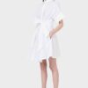 3K2AA32N0FZ Vestido de la marca Emporio Armani Blanco