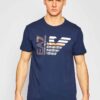 3KPT22PJ6EZazM Camiseta de la marca EA7 Azul Marino