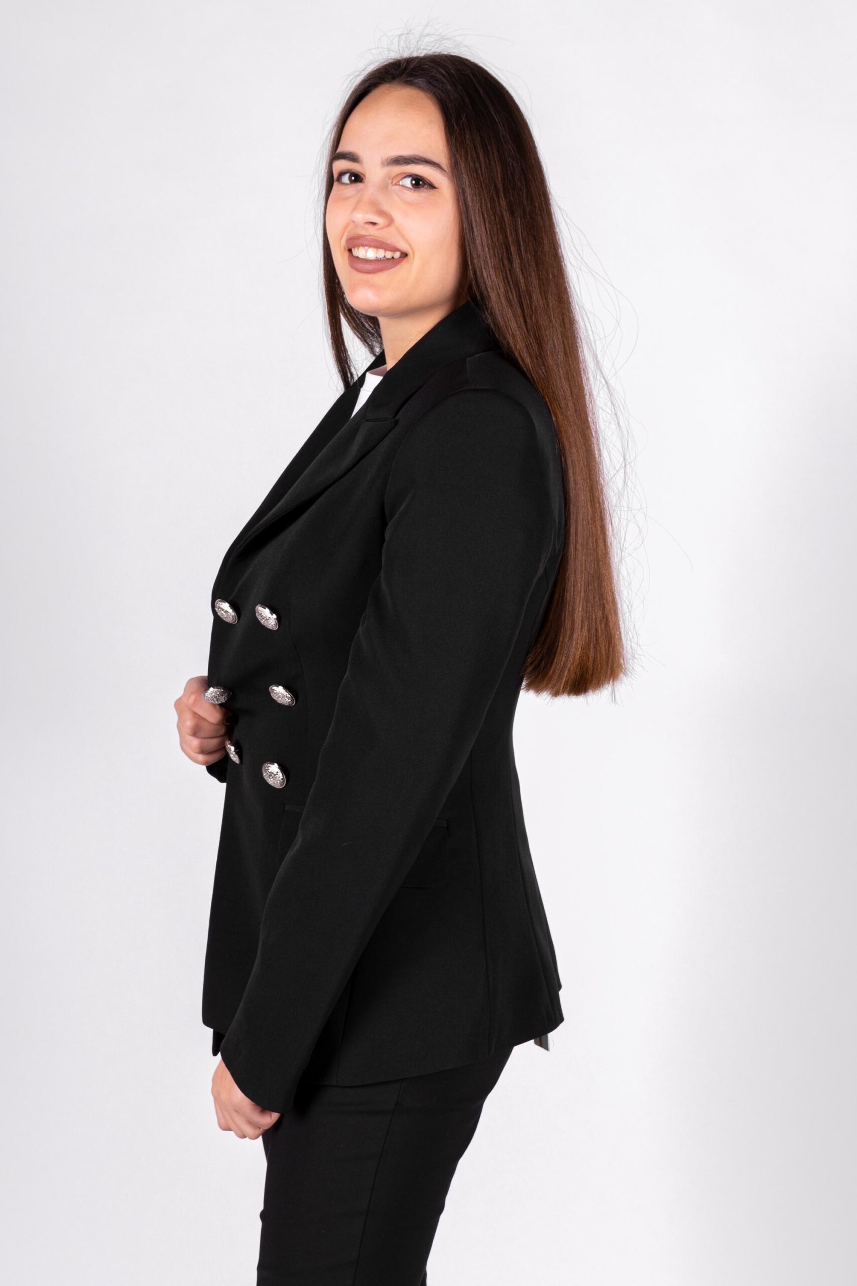 75702 Americana de la marca QGuapa Milano Negro
