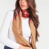 AW8498POL03ros Pañuelo de la marca Guess Accesorios Marrón
