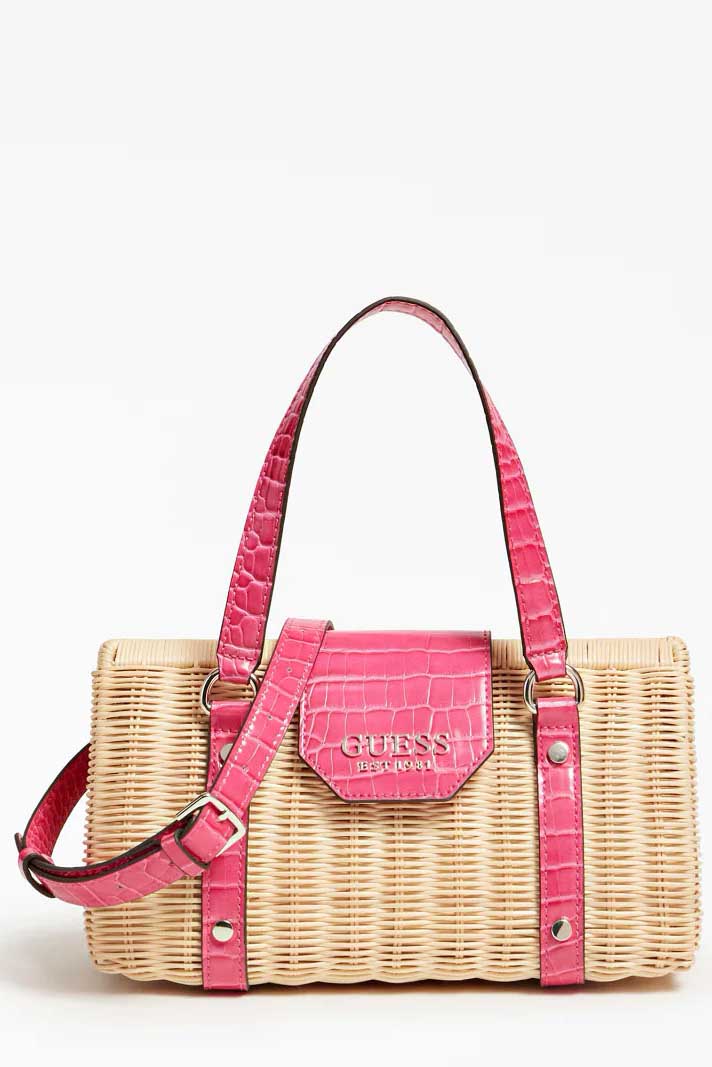 Borsa da donna di marca Guess Acc verde