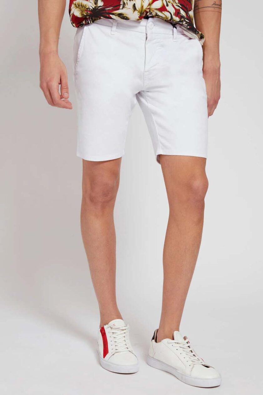 Bermudas de la marca Guess Jeans Blanco