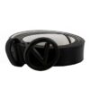 VCS3Y058NE Cinturón de la marca Valentino Bags Negro