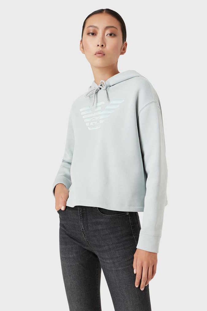 Felpa de la marca Emporio Armani Celeste