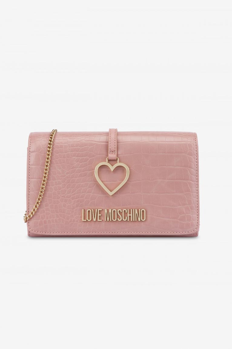 hot pink moschino bolsa