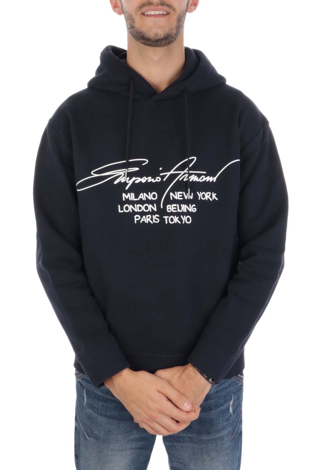 Felpa de la marca Emporio Armani Azul