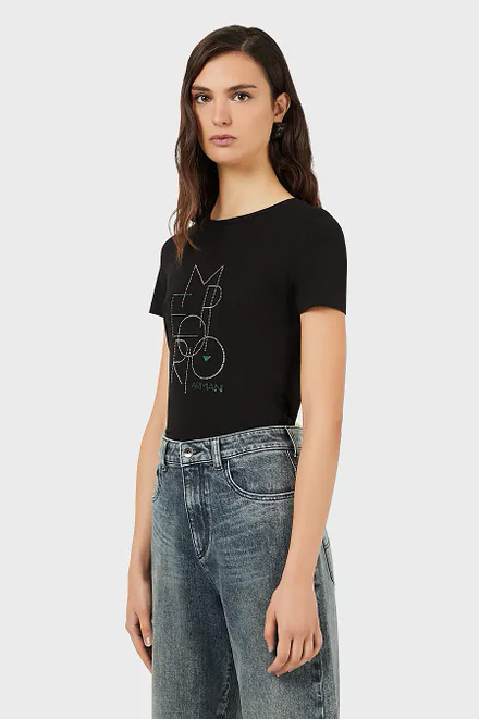 Camiseta de la marca Emporio Armani Negro