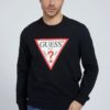 M1RQ37K6ZS1ne Felpa de la marca Guess Jeans Negro