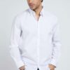 M1RH25W7ZK1bla Camisa de la marca Guess Jeans Blanco