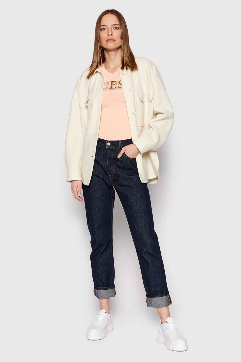 Camiseta para mujer de Guess Jeans - W2GI05J1300 - Imagen 4