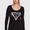 Camiseta de la marca Guess Jeans Negro