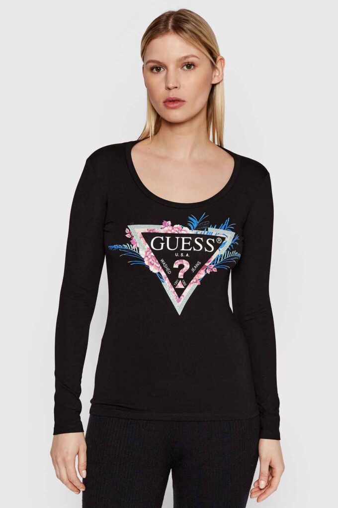 Camiseta para mujer de Guess Jeans – W2GI07J1311