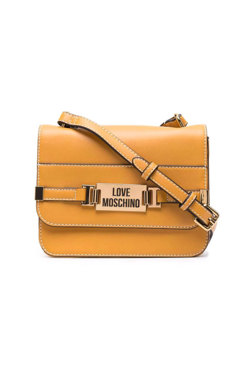 Bandolera de la marca Love Moschino Accesorios Mostaza