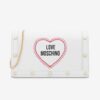 Bandolera de la marca Love Moschino Accesorios Blanco