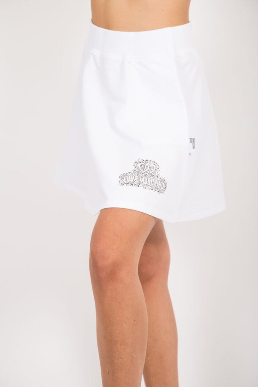 Falda de la marca Love Moschino Blanco