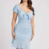 Vestido de la marca Guess Jeans Celeste