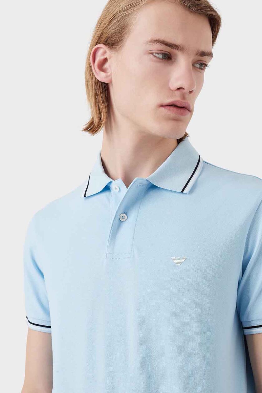 Polo para hombre de Emporio Armani - 8N1FB41JPTZ - Imagen 3