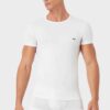 111035CC735bla Camiseta de la marca EA Underwear Blanco