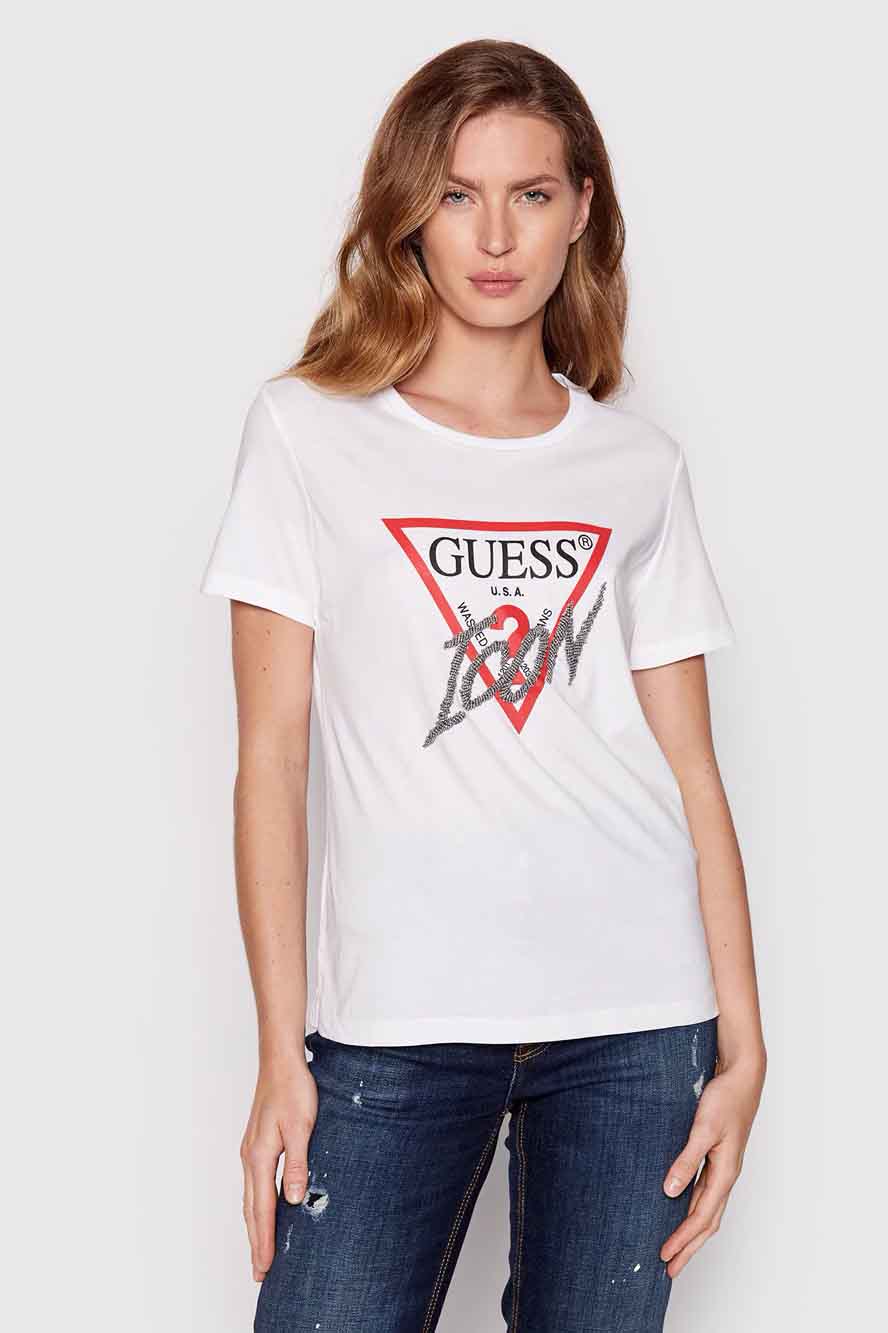 Camiseta de la marca Guess Jeans de color mujer