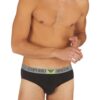 Slip de la marca EA Underwear Negro