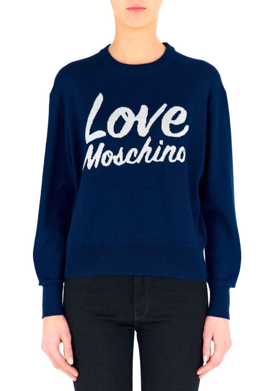 Su?ter de la marca Love Moschino Azul