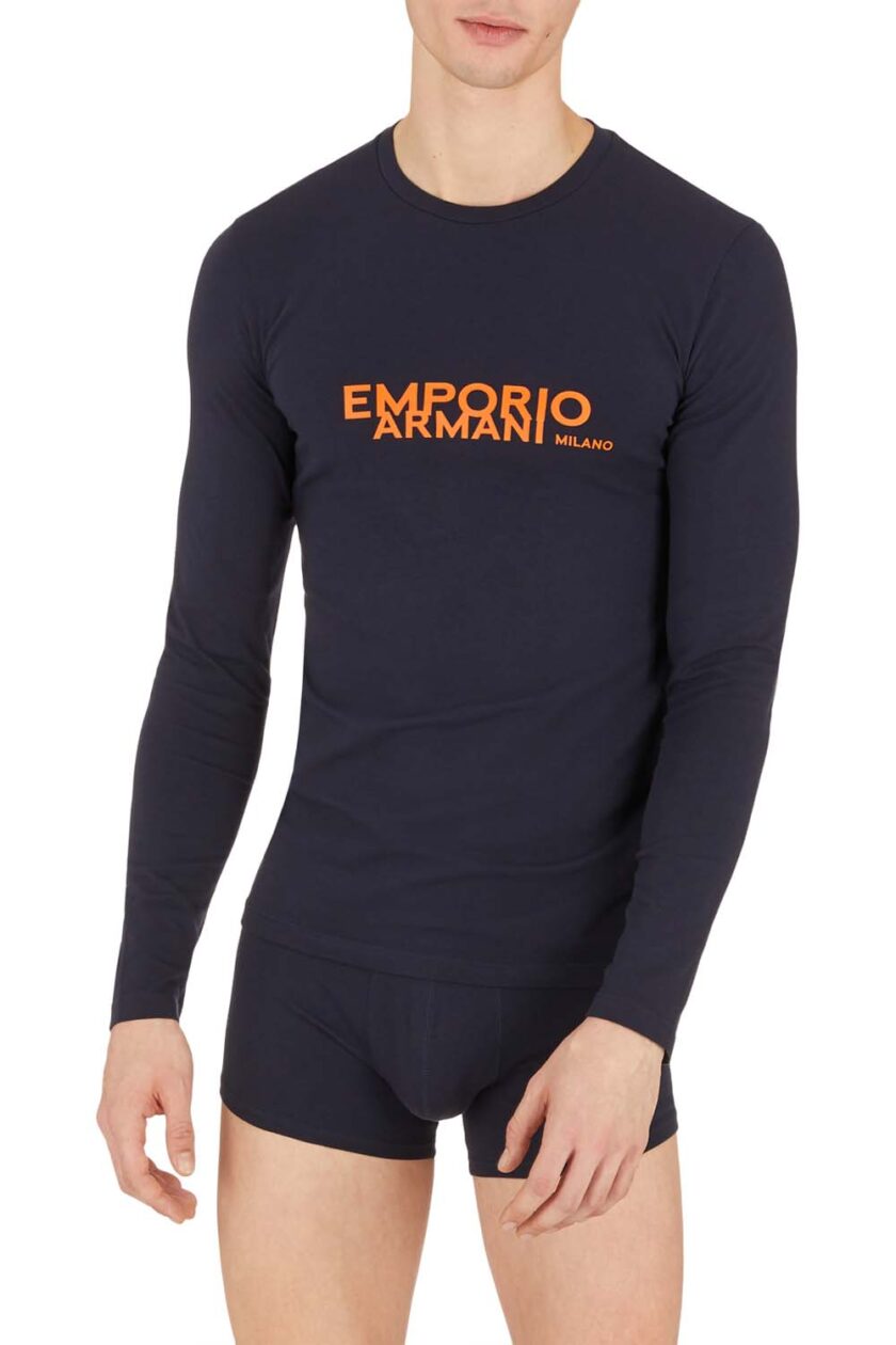 Camiseta de la marca EA Underwear Azul Marino