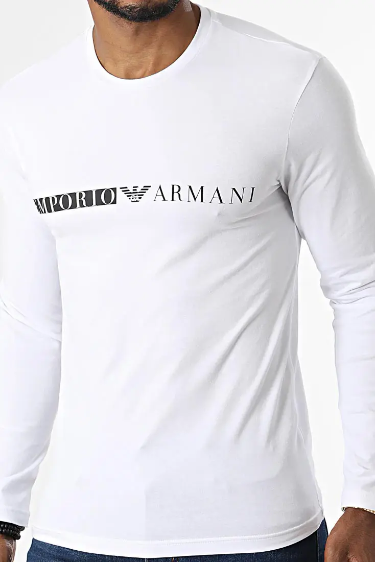 Camiseta de la marca EA Underwear de color Blanco para hombre