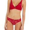 1644192F206168744 Sujetador de la marca EA Underwear Rojo