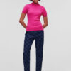 226W2016 Top de la marca Karl Lagerfeld Fucsia