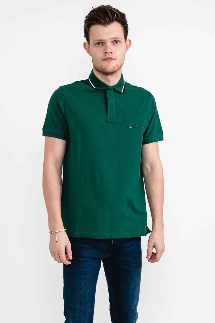 Polo de la marca Tommy Hilfiger Verde