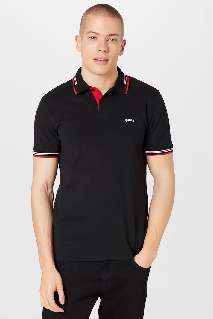 50469245ne Polo de la marca BOSS Negro