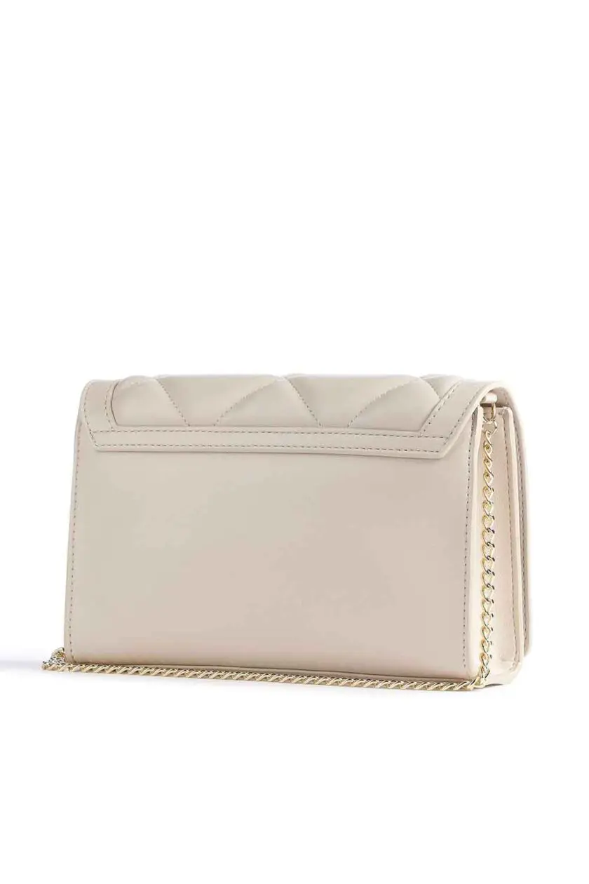 Love Moschino JC4138PP1GLZ0, Bandolera Mujer, Blanco Perla (Ral 1013), Talla única