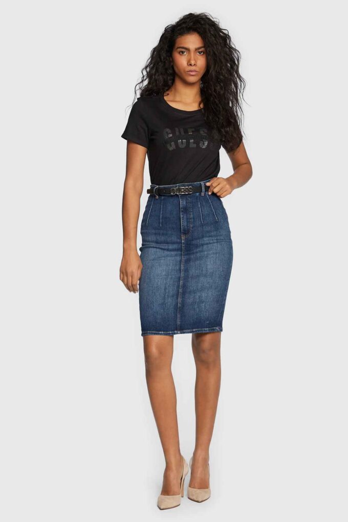 Falda para mujer de Guess Jeans – W3RD06D4Q02