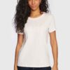 W3RI16K46D1bla Camiseta de la marca Guess Jeans Rosa