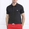Polo de la marca EA Swimwear Negro